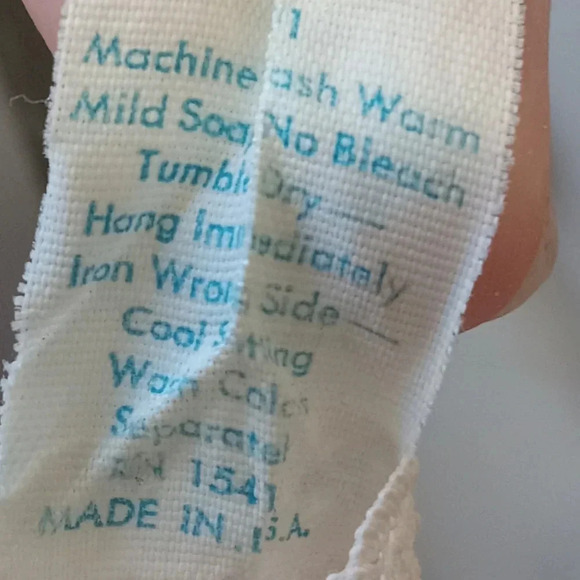 Vintage Movie Star Slip Size 32 Lace Trim and Sides - Picture 10 of 14